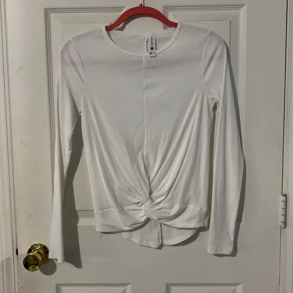 White long sleeved shirt